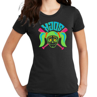 Ladies 60/40 Blend Tee - Front Print Only Thumbnail