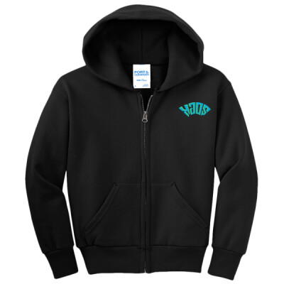 Youth Fleece Full-Zip Hoodie Thumbnail